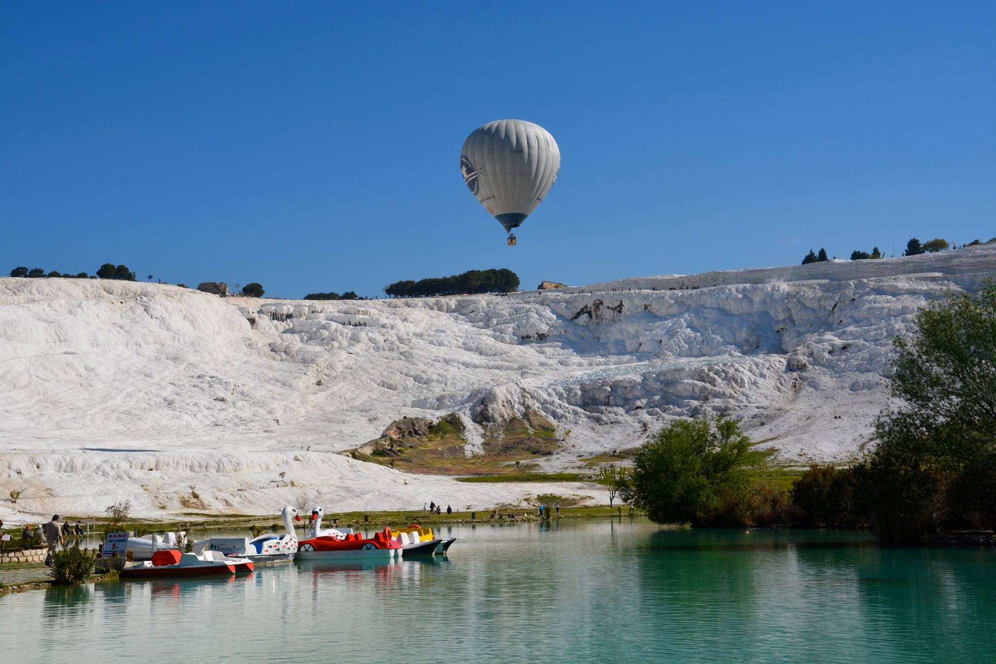 2 Days / 1 Night Pamukkale With Hot Air Balloon Tour From Kusadasi By Bus
