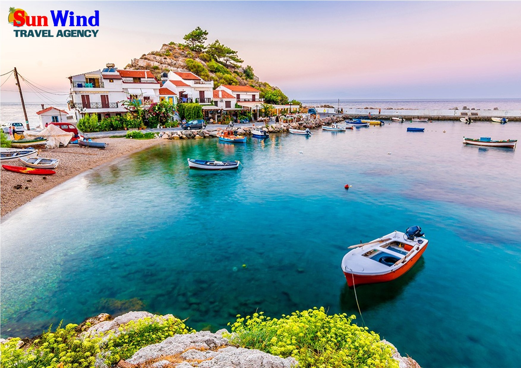 Ferry To Samos Island (Greece)