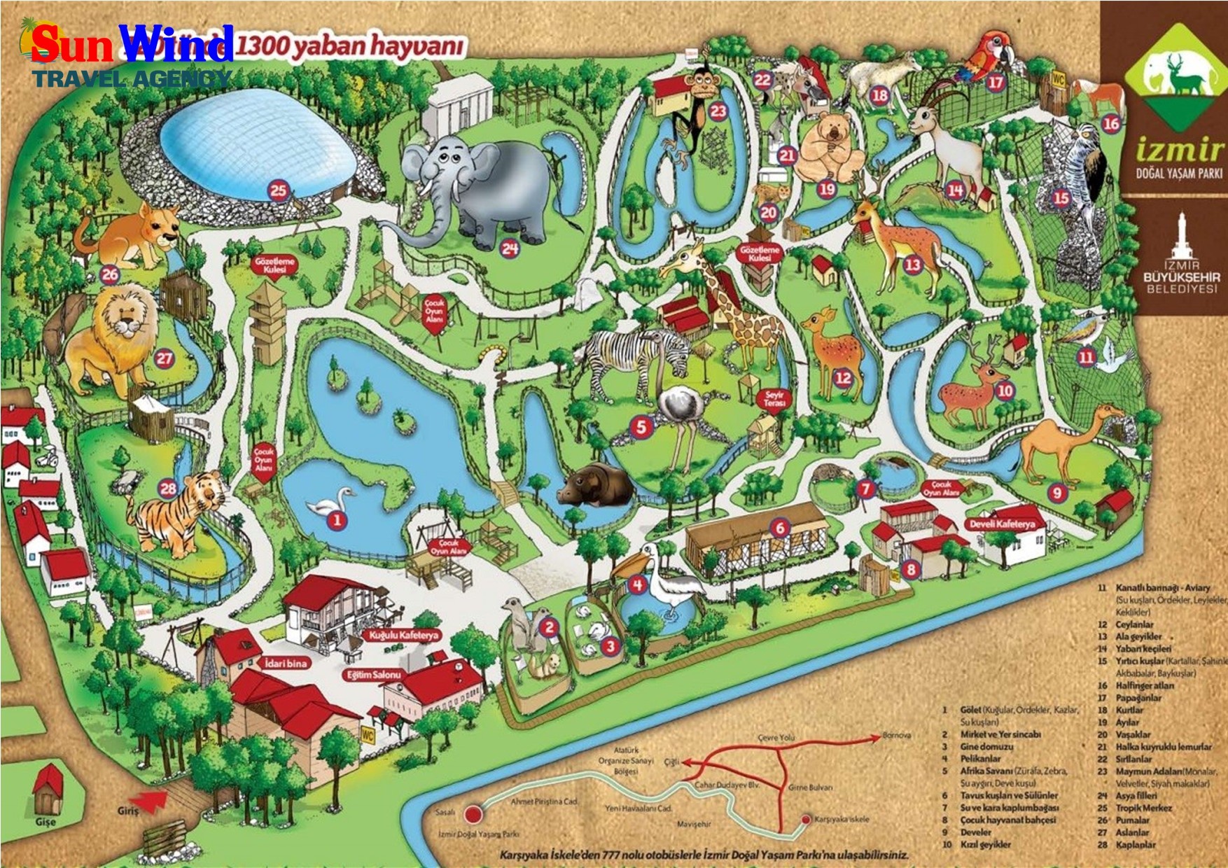 Izmir Zoo Park Tour (PrivateTour)